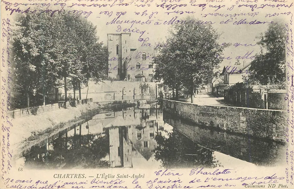 Chartres — A Igreja de São André — Coleções ND Phot. n°68 - Frente