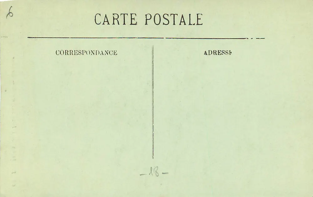 Bourges — O Hotel Lallemant — A Sala de Jantar — editor L.I. n°66 - Verso