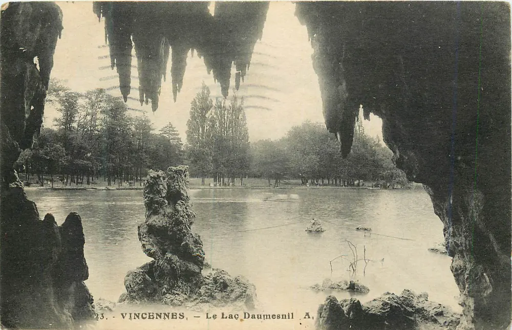 Vincennes — Lac Daumesnil — A. Leconte, n°23 - Awers