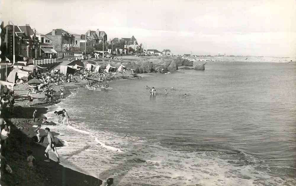 Strand von La Pelle à Porteau — Croix-de-Vie (Vendée) — Éditions Yehly-Poupin - Vorderseite