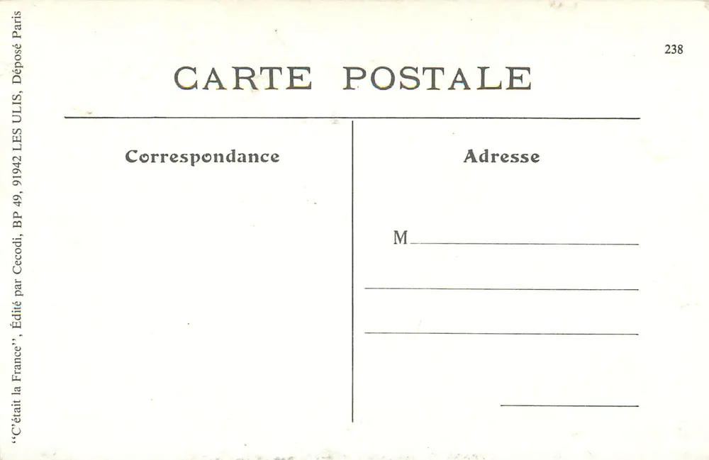 Carhaix — La Tamistière — Hébavanne, n°147 - Achterkant