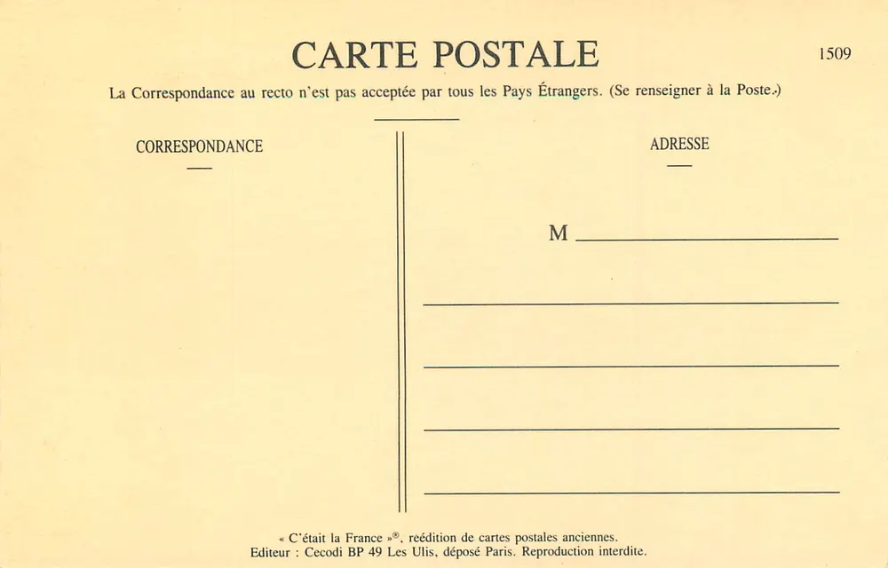 Le Berry — Een Hâleur — Cecodi - Achterkant