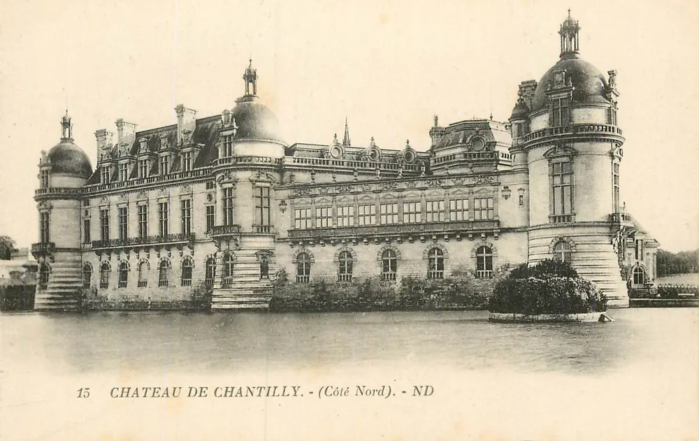 Château de Chantilly — North Side — ND - Front