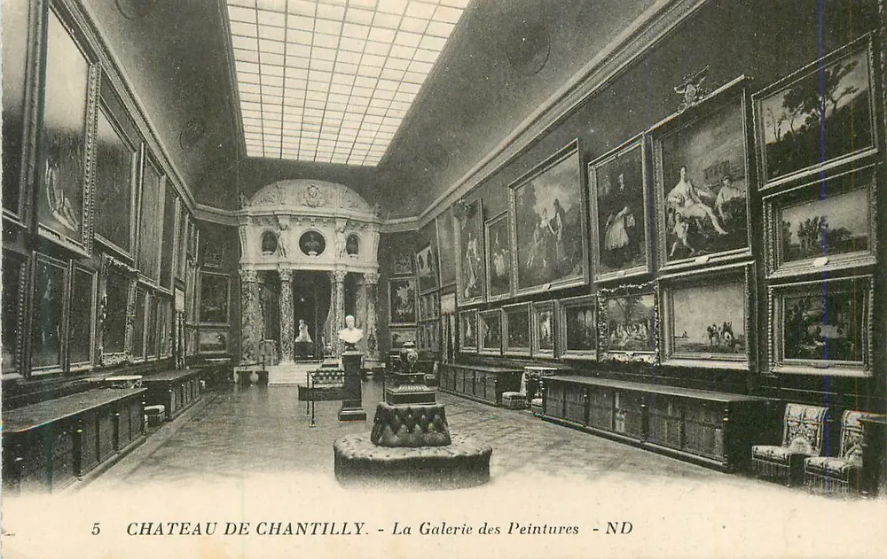Château de Chantilly — La Galerie des Peintures — ND - Recto
