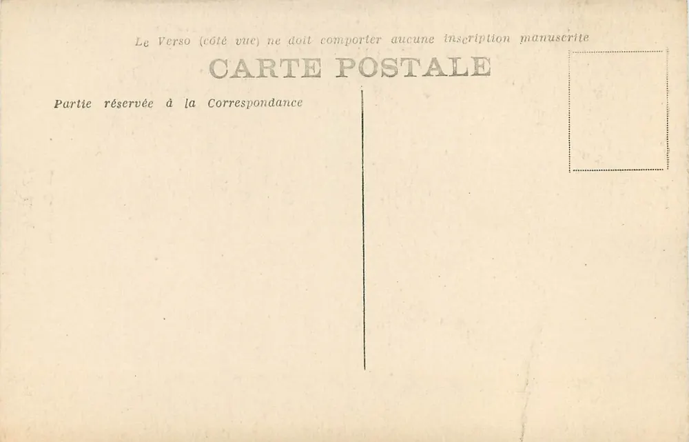 Der Salient — Die Vézère am Saut du Saumon — Phototypie Bessot et Gaionie, Brive - Rückseite