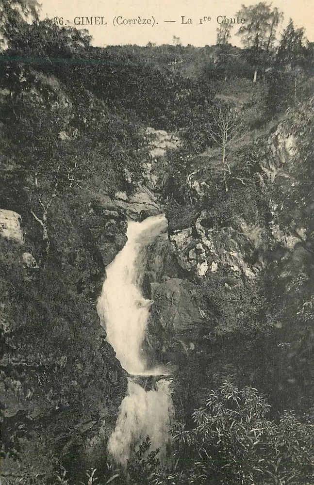 Gimel (Corrèze) — A 1ª Queda — n°36 - Frente
