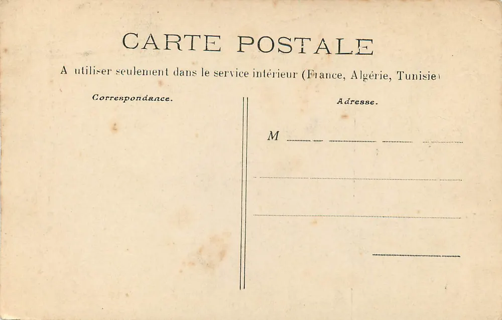 Bourges — Portail principal de la Cathédrale — Éditeur non identifié, n° 530 - Verso