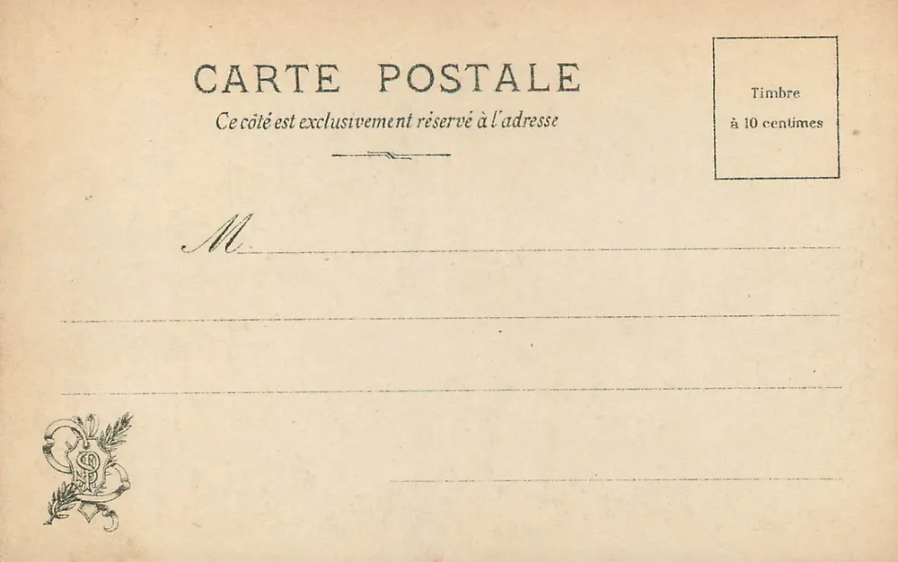 Richepin — Automne — F. FRANC EAMY — Salon 1901 - Verso