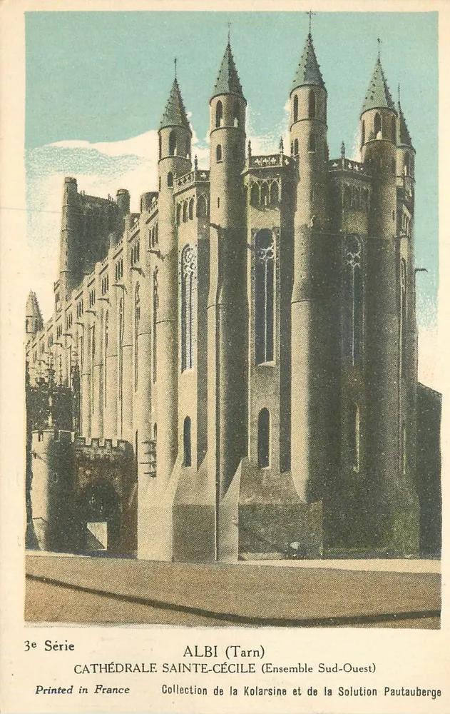 ALBI (Tarn) — Kathedrale Sainte-Cécile (Südost-Ensemble) — Sammlung Kolarsine und Solution Pautaubege, 3. Serie - Vorderseite