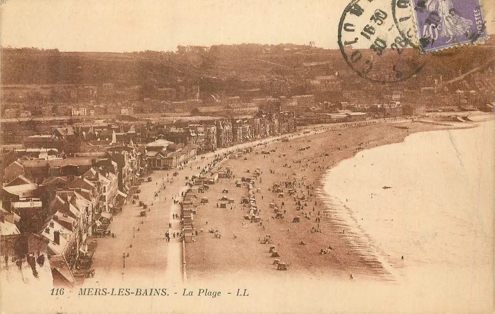 MERS-LES-BAINS - A Praia - LL - Frente