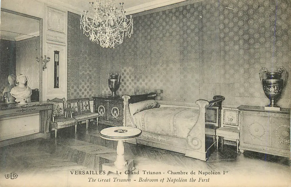 Zimmer von Napoleon I — Das Große Trianon — VERSAILLES — ELD - Vorderseite