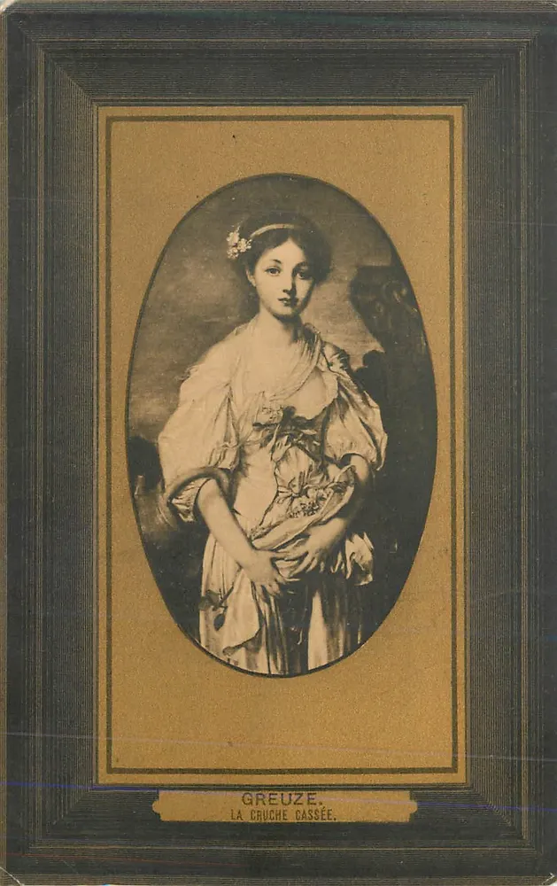 A Jarra Quebrada — Greuze — P. L. Paris - Frente