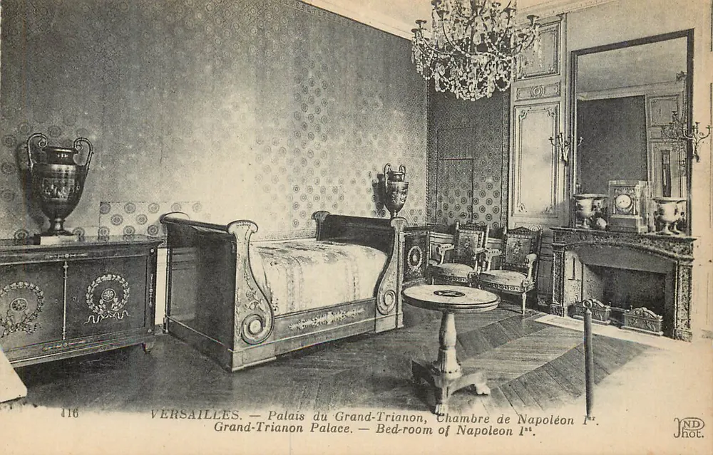 Versailles — Schloss des Grand Trianon, Zimmer von Napoleon I — JND Phot. n° 416 - Vorderseite