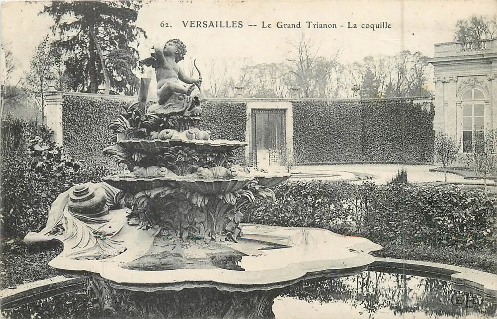 Versailles — Le Grand Trianon — La coquille - Recto