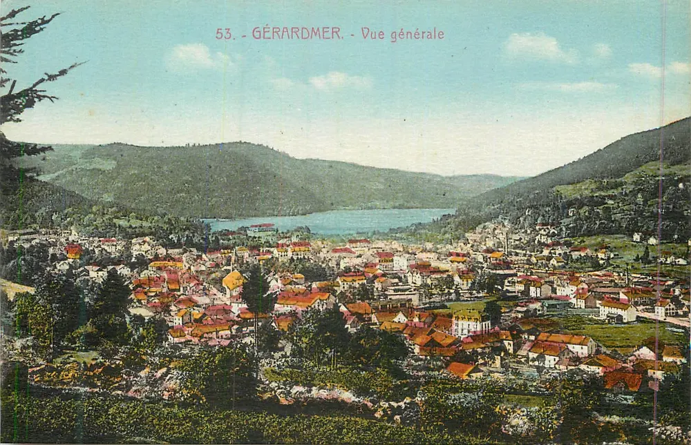 Gérardmer - Vista geral - Frente