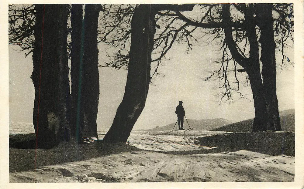 Winterlandschaft am GRAND-BALLON — Höhe 1.425 m. — Photomag - N° 120 - Vorderseite