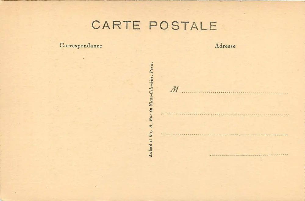 A Benedita Bernadette recitando seu Rosário — Casa-Mãe das Irmãs da Caridade de Nevers — Reprod. interd. - Verso