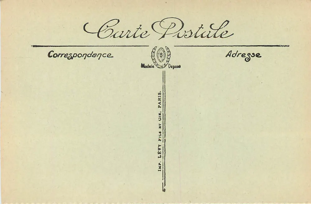 Paray-le-Monial — Die Kapelle der Visitation — Innenansicht — LL. — Serie 5 - Rückseite