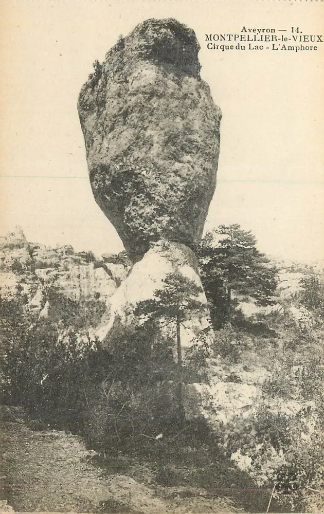 Cirque du Lac - Die Amphore — Montpellier-le-Vieux, Aveyron — 14 - Vorderseite