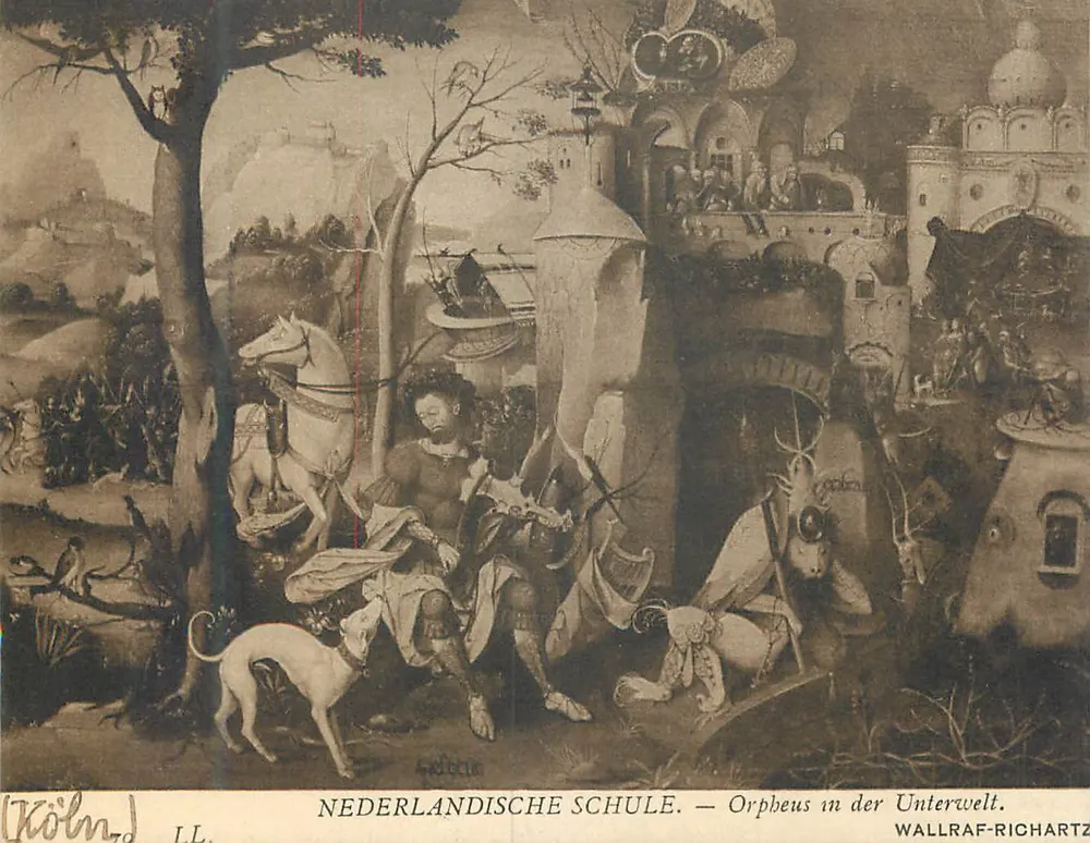 Orphee dans l'Enfer — Orpheus in Hell — Wallraf-Richartz - Recto
