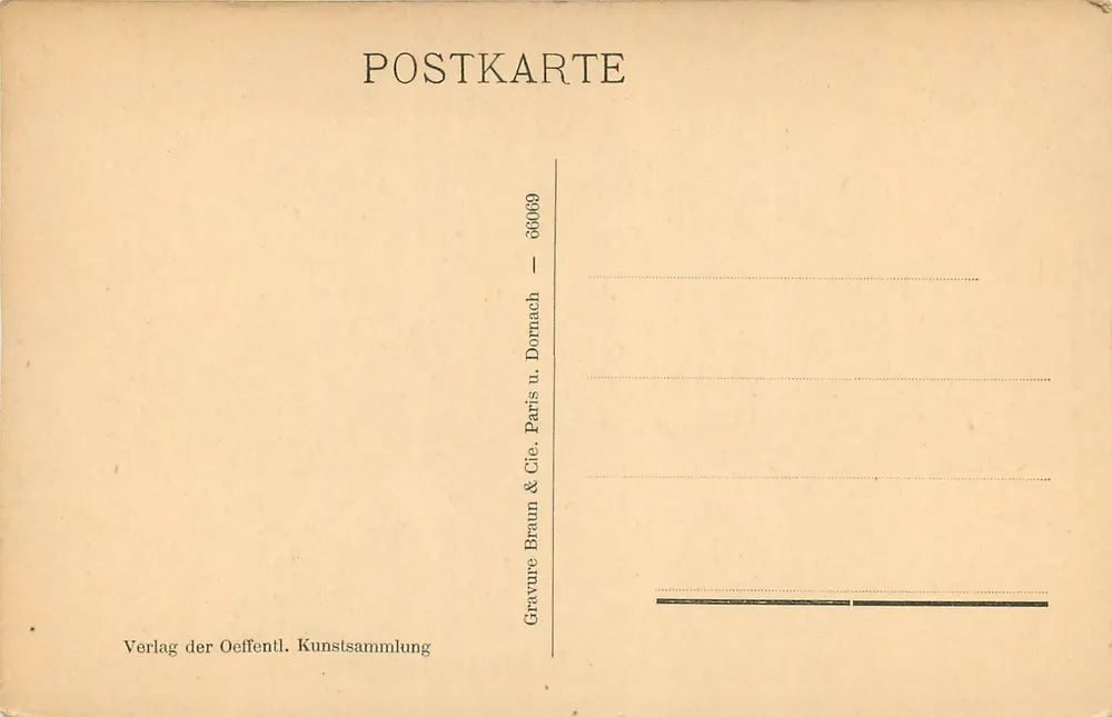Hans Holbein d. Ä. — Antigo monge com capuz — Oeffentliche Kunstsammlung Basel, n° 36069 - Verso