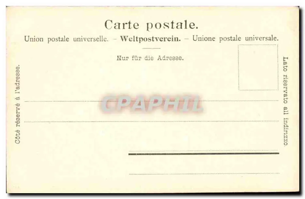 Milano - il Duomo — vue panoramique — ÉDITION PHOTOBLÖD CO. ZÜRICH n°423 - Verso