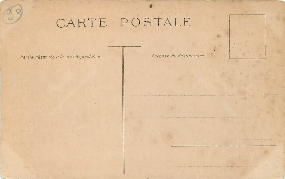 As Glaneiras — reprodução da obra de Millet — editor não identificado - Verso
