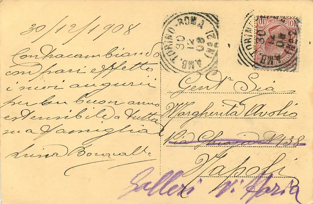 Pindaro – Cantor Grego — R. Fontana – 5021 - Verso