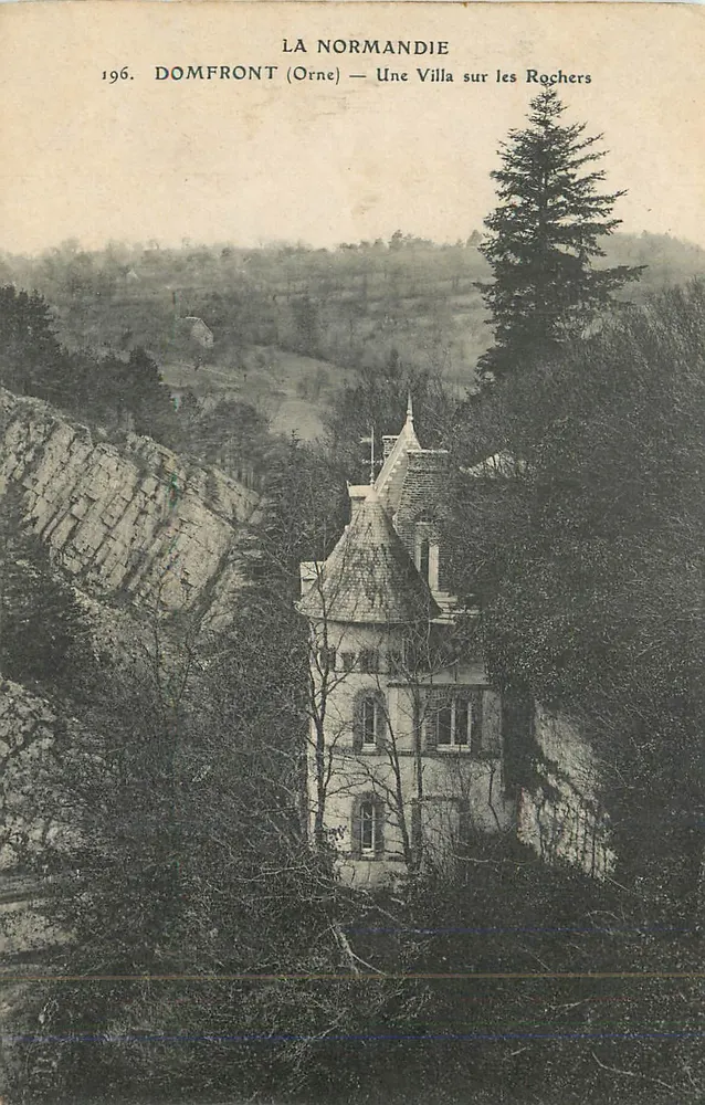 Domfront (Orne) — Eine Villa auf den Felsen — Normandie, Nr. 196 - Vorderseite