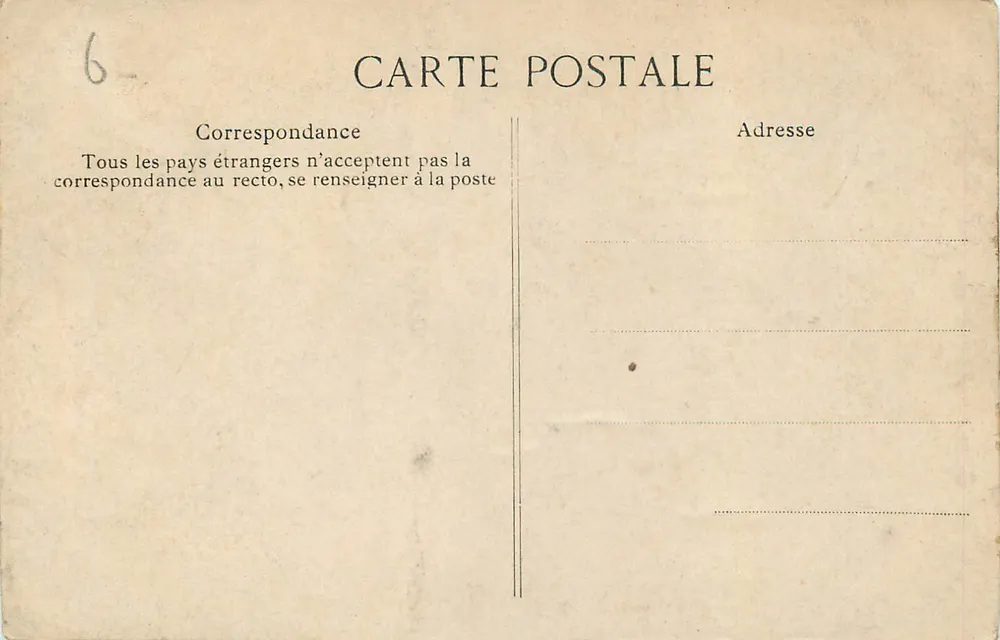 Domfront (Orne) — Eine Villa auf den Felsen — Normandie, Nr. 196 - Rückseite