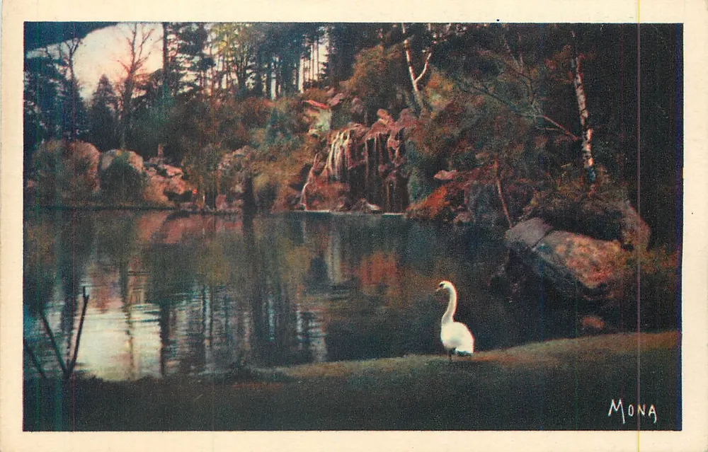 Bois de Boulogne — Cascade de Longchamp — Mona - Vorderseite