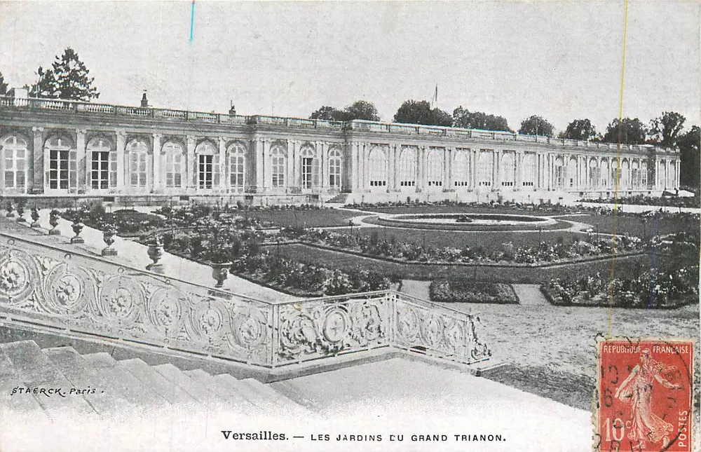 Versailles — Les Jardins du Grand Trianon — Staerck, Paris - Recto