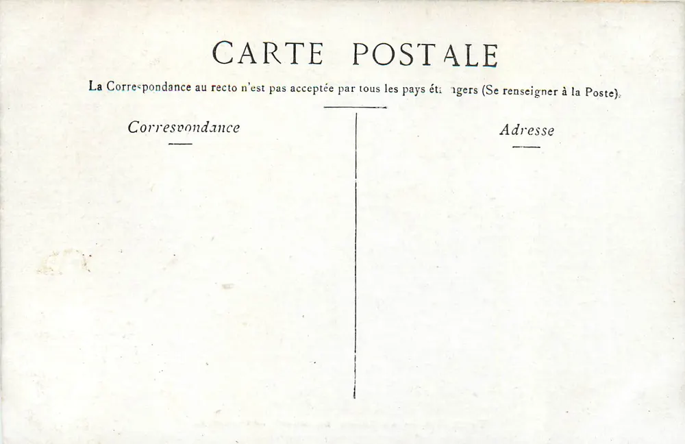 Versailles — La Ferme de Marie Antoinette — Éditeur Pachy - Verso