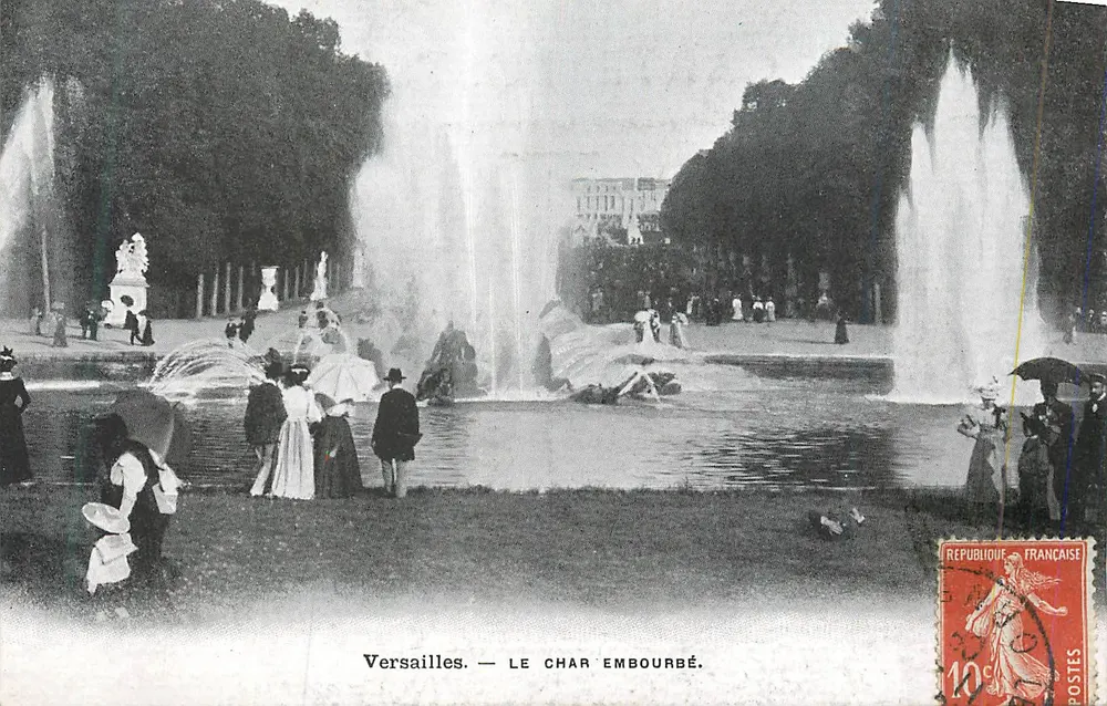 Versailles — LE CHAR EMBOURBÉ — editor não visível - Frente