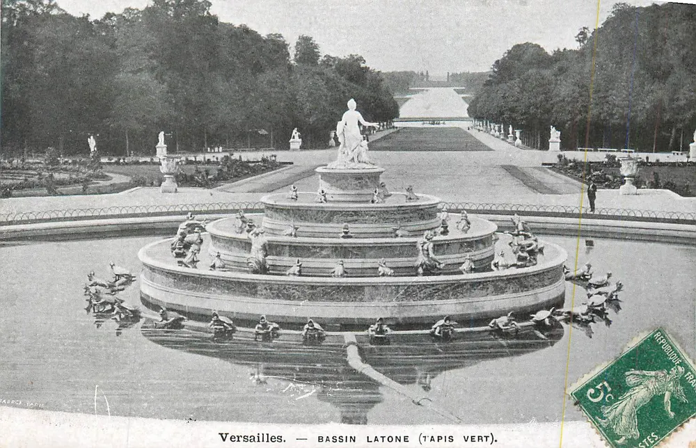 Versailles — Bassin Latone (Tapis Vert) — HARPOE, PARIS - Frente