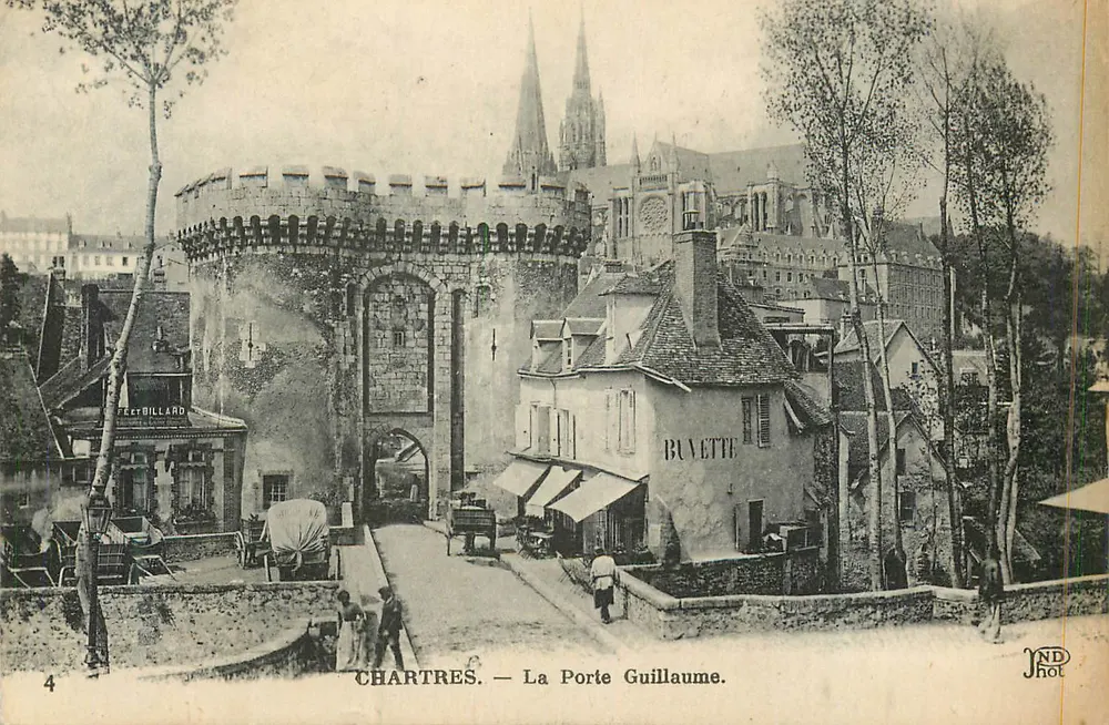 Chartres — Brama Guillaume — Feerbillard - Awers