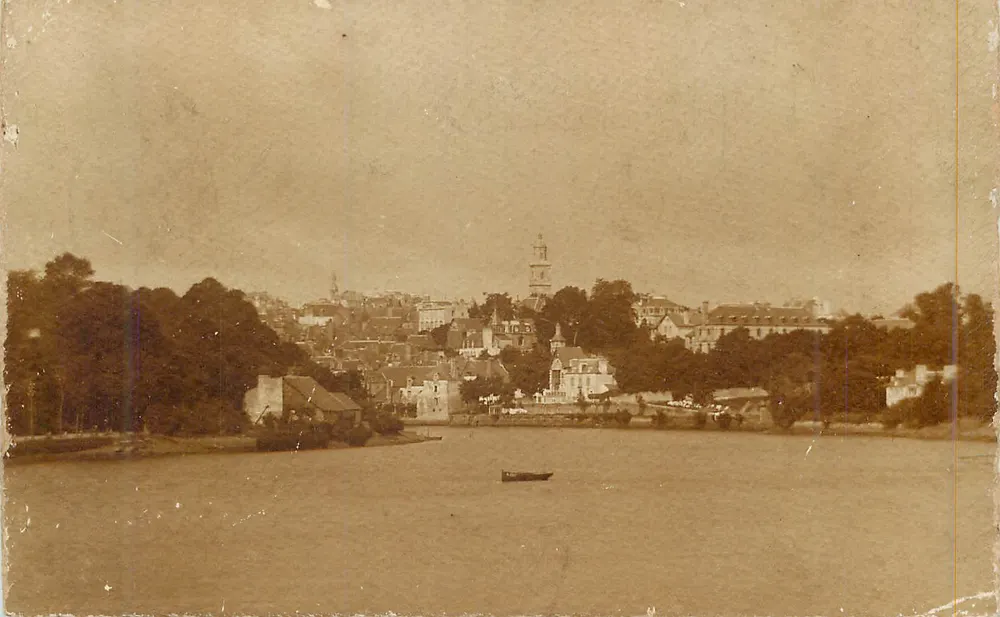 Vue de Saint-Malo — éditeur Papier à La Cuve, n° 3086 - Recto