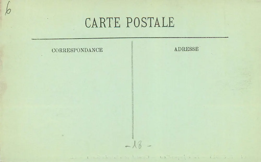 Bourges — Palast von Jacques-Cœur — Kamin der Wachstube — LL. — Nr. 61 - Rückseite