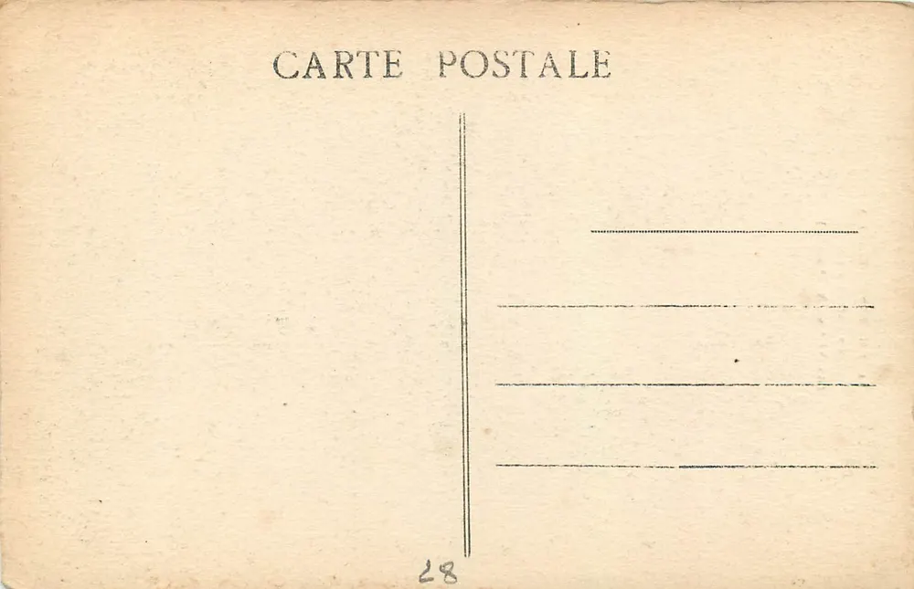 Chartres (E.-et-L.) — Die Kathedrale (von dem 12. bis 16. Jahrhundert) — G. Fonceault, Verlag, Dreux - Rückseite