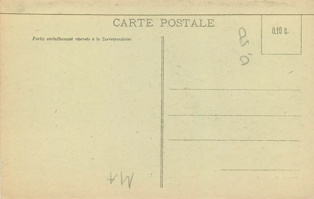 Catedral de CHARTRES - Portal Sul — G. Foucault, edit., Dreux, n°3 - Verso