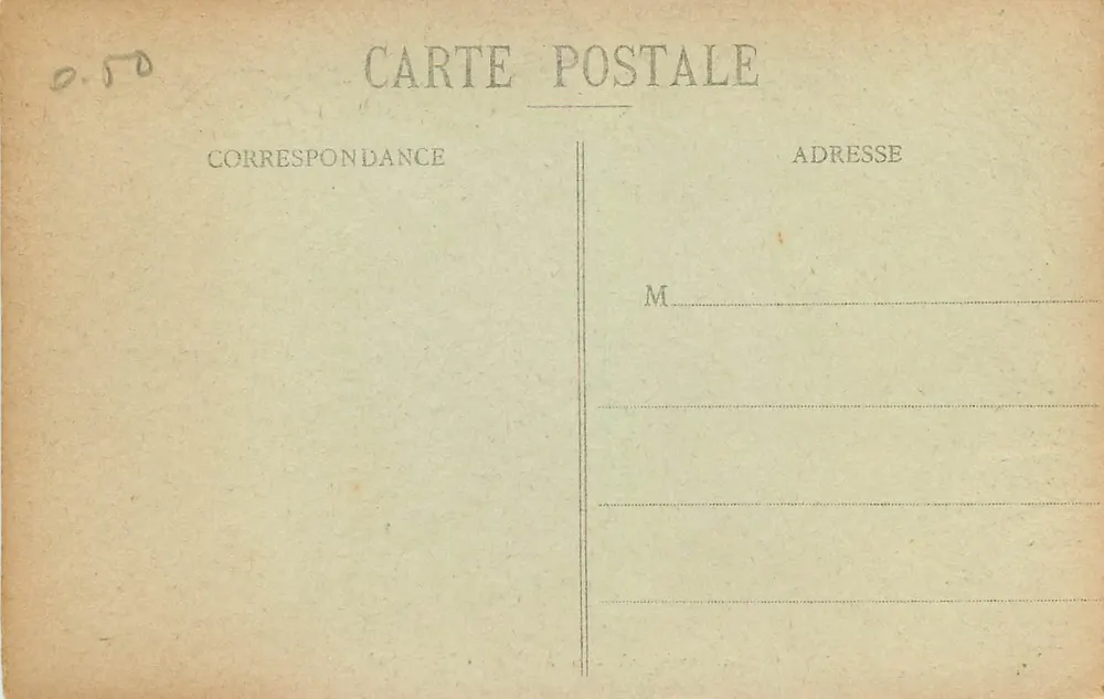 Catedral de CHARTRES - Portal Sul — Ch. Foucault, editor, Dreux, n°3 - Verso