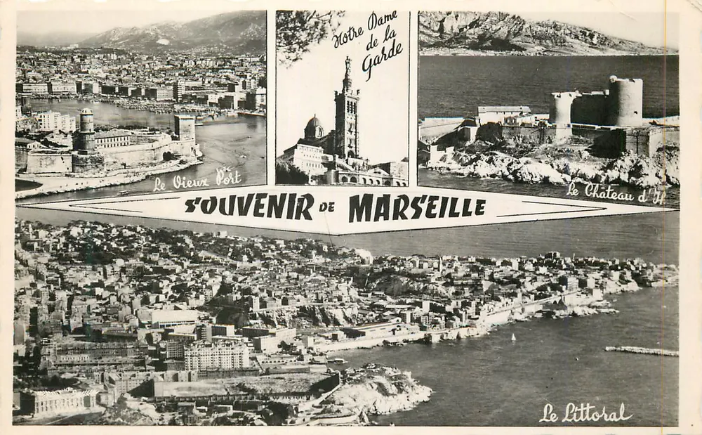 Marseille — Souvenir de Marseille — Photo-Espigue - Recto