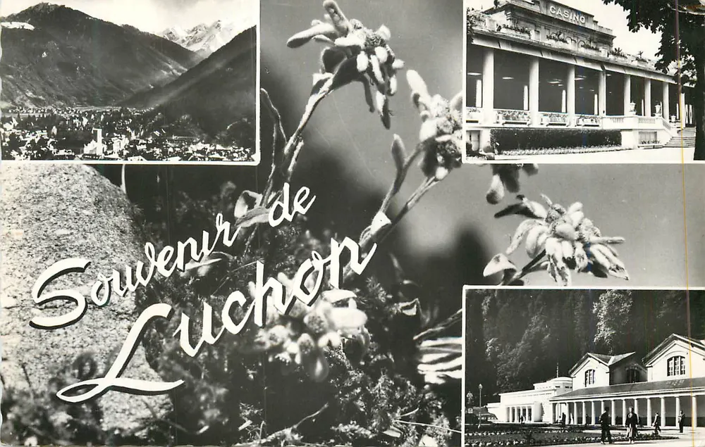 Luchon — Erinnerung an Luchon — Rékaphoto - Vorderseite