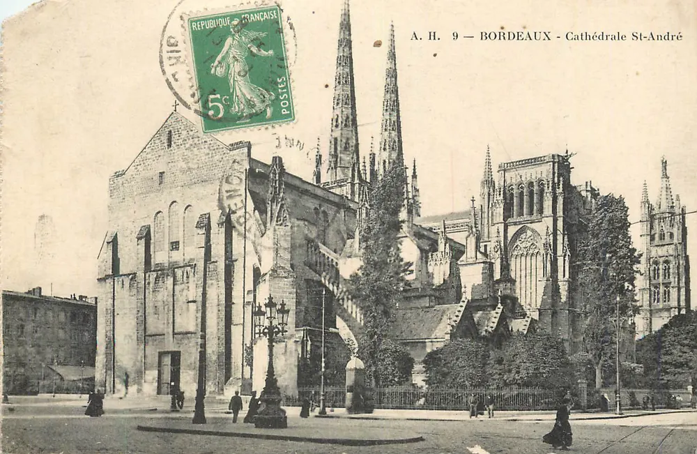 Bordeaux — Katedra św. Andrzeja — A.H. 9 — Wydawca A.H. 9 - Awers