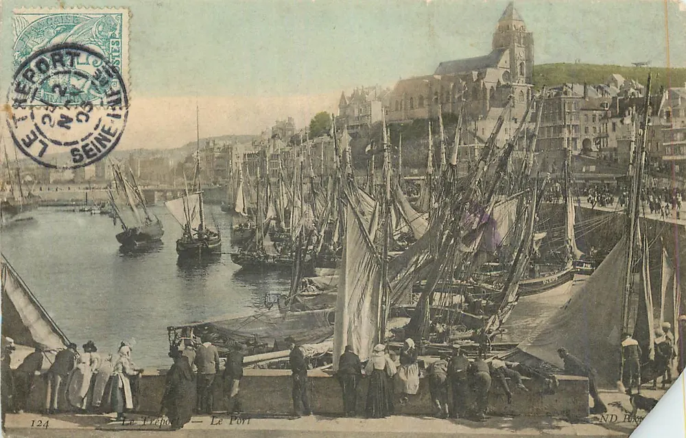 Le Tréport — O Porto — ND Béry - Frente