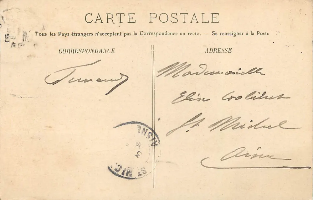 Bordeaux - Igreja de São Pedro - LL. - n°176 - Verso