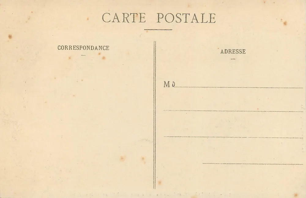 Chartres (E-et-L.) - Die Kathedrale (von dem 12. bis 16. Jahrhundert) — Ch. Foucault, Dreux, n° 154 - Rückseite