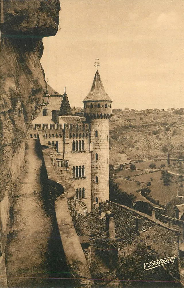 Rocamadour — El Camino de Ronde — Foto V. Tassaint - Anverso