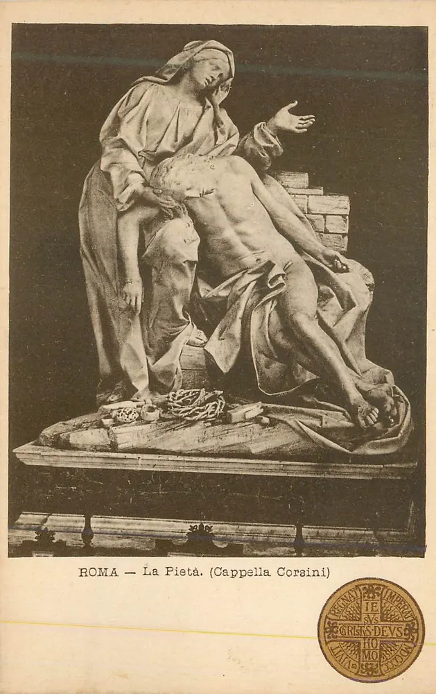 ROMA — A Pietà — (Cappella Corsini) - Frente