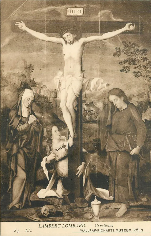 Crucifixion — Lambert Lombard — Wallraf-Richartz Museum, Köln - Vorderseite